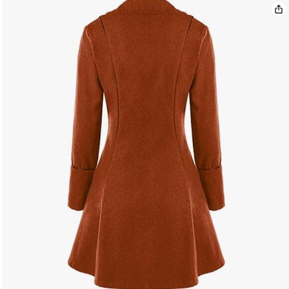 Renaissance Steampunk Velvet Jacket Gothic Victorian Pirate Tailcoat Frock Coat - Picture 2 of 4